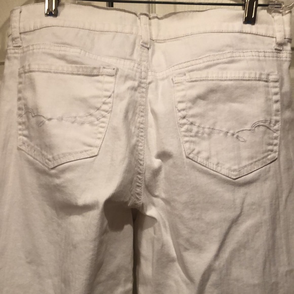 Kim Rogers- Size 12 White Cotton/Spandex Jeans - Picture 4 of 6